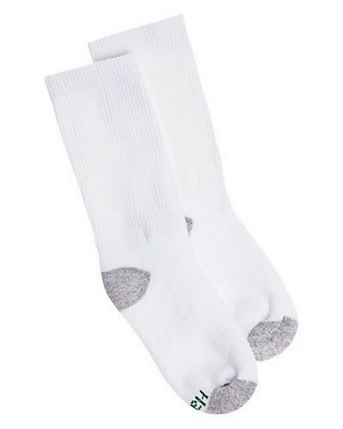 Hanes 431 Boys Crew Comfortblend White EZ Sort Socks 6Pack